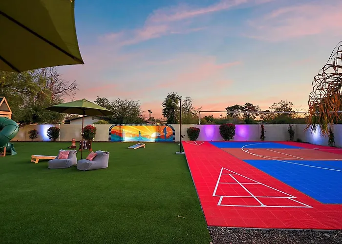 6 Bedroom W Sport Court Pool Playground Hot Tub Arcade * Phoenix